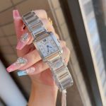 Cartier Watch Tank France 25*20/30*25MM Women Square Watch